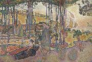 Henri Edmond Cross evening china oil painting artist